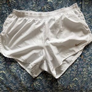 Nike Women's White Athletic Shorts